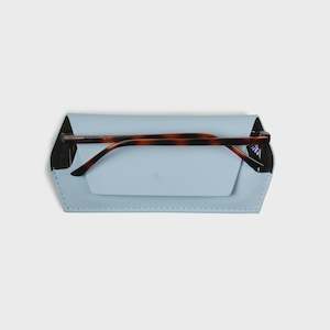 Fox and Leo glasses case - Sky Blue