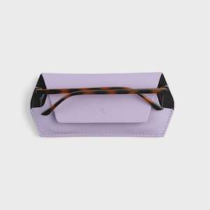 Fox and Leo glasses case - Lilac