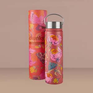 Chunky: Water Bottle 650ml - Blossom Burst