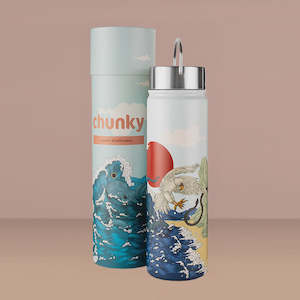 Chunky: Water Bottle 650ml - Blue Wave