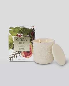 Bathroom: Circa Christmas Candle 300g - White Fig & Cedar