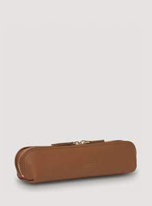 Bags Wallets: Tali Pencil Case - Tan