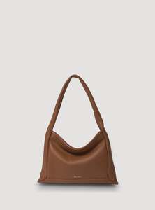 Bags Wallets: Hazel Shoulder Bag - Tan Luxe