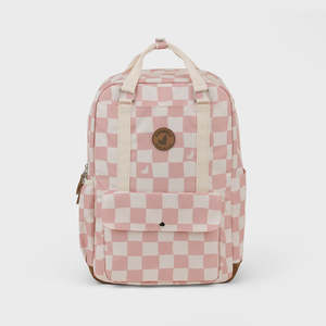 KNAPSACK Pink Check