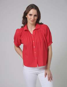 Mimi Blouse Flame