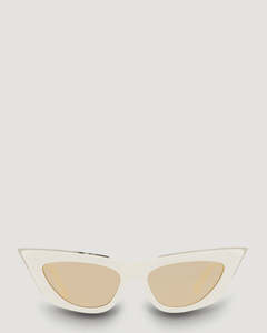 Eyewear: Peyton Sunglasses - Off-White
