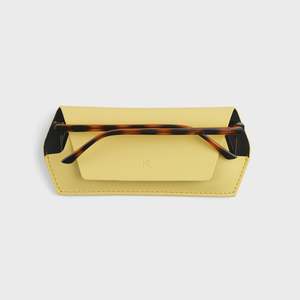 Fox & Leo Glasses Case - Yellow