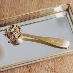 Better Tea Co: Scoop Spoon Brass