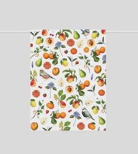 Father Rabbit: Father Rabbit Tea Towel - Summer Fruits