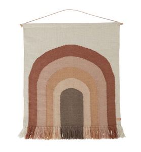 Follow the Rainbow Wall Rug - Choko