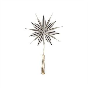 OYOY Living Design: Toppu Christmas Topstar - White/Black