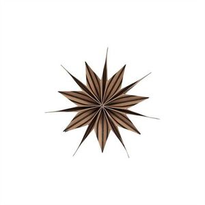 Toppu Christmas Star - Small - Brown/Black