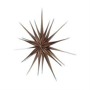 OYOY Living Design: Toppu Christmas Star - Large - Brown/Black