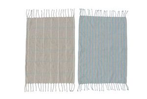 Gobi Tea Towel - 2 Pcs/Pack TOURMALINE/GREY