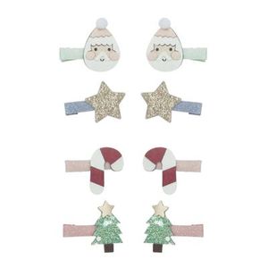 Santa Mini Clips CHRISTMAS