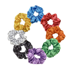 Products: Coloured Satin Scrunchie Crave Athletics