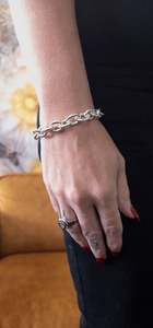 Oval Cable Chain Bracelet