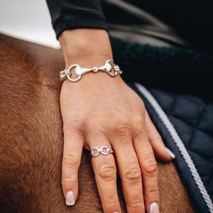 Curb Chain Snaffle Bracelets