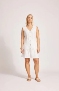 Eb Ive: EB & IVE MIRAMAR VEST - WHITE - 2594102