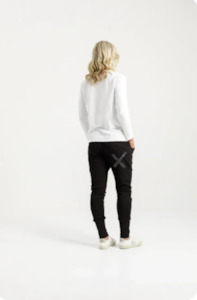 Home Lee: HOME-LEE ALPINE APARTMENT PANTS - BLACK/BLACK MATTE/GLOSS X- HL500 01