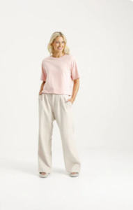 HOME-LEE FINLEY PANTS - IVORY - HL467 02