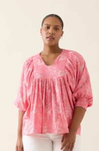 Isle Of Mine: ISLE OF MINE WILMA TOP - PINK - 4546501