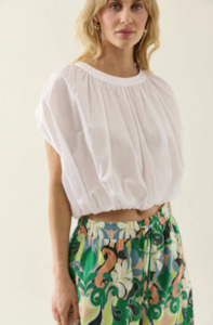 Isle Of Mine: ISLE OF MINE AURORA REVERSIBLE CROP TOP - LOTUS - 4546802