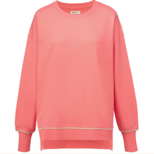 MOKE NZ SUZY SWEATER - SUNSET CORAL - SUZYSUNC