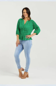 Seduce: SEDUCE GRACE TOP - GREEN - S4022C