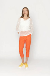 TWO BY TWO REBE TOP - IVORY - X31