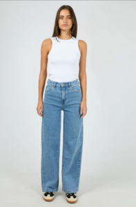 ALL ABOUT EVE JACQUI WIDE LEG PANT - LIGHT BLUE - 64D0159.LBU