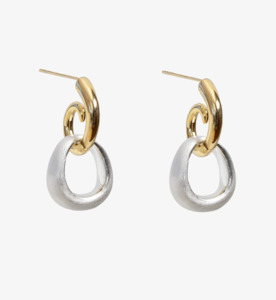 Antler: ANTLER CONTRAST DROP EARRING - ES26-CDE