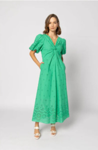 Drama The Label: DRAMA THE LABEL HALO DRESS - EMBROIDERED