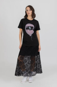 Federation Rush Tee - Balloon - Black