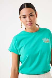 Garcia: GARCIA SUMMER TEE - VIVID GREEN