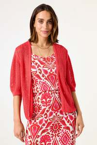 GARCIA CARDIGAN - RUBY RED