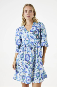 Garcia: GARCIA BLUE WAVE DRESS - BLUE WAVE