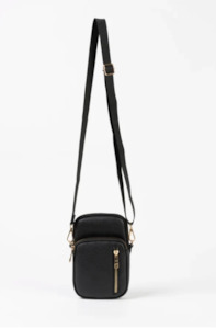 STELLA & GEMMA MOBELLE BAG - BLACK
