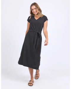 Foxwood: FOXWOOD CASEY DRESS - BLACK