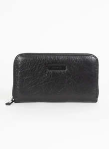 Federation: FEDERATION MINKY WALLET - BLACK/BLACK