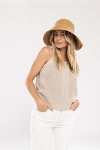 Mi Moso: MI MOSO LENA SINGLET - NATURAL