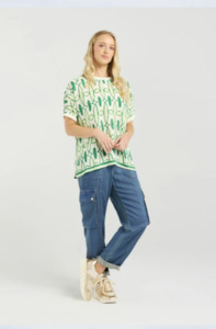 ET ALIA BREA TOP - PAINTED GROVE - EA9005-2