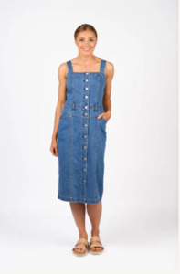 KNEWE NOVEL DRESS - BLUE DENIM - K1062