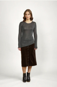 Knewe: KNEWE DYLAN SWEATER - FOG - K2032