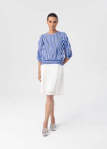 Blacklist: BLACKLIST ZURICH TOP - BLUE STRIPE