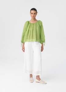 BLACKLIST MILLY PANTS - WHITE