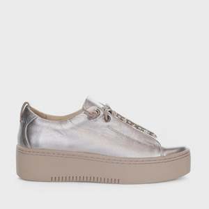 MINX - KERRI - SILVER MILLED ALMOND SOLE