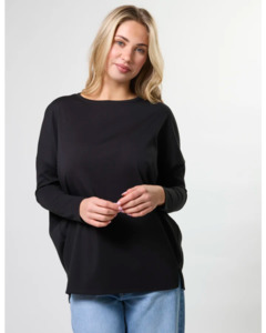 Stella Gemma: STELLA & GEMMA ROBIN TOP - BLACK