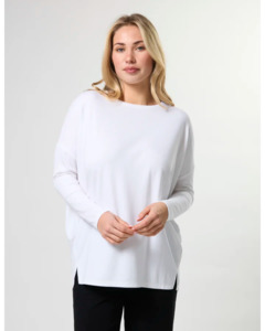 STELLA & GEMMA ROBIN TOP - WHITE