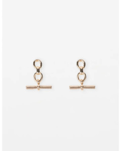 Stella Gemma: STELLA & GEMMA EARRINGS - CHUNKY FOB - GOLD